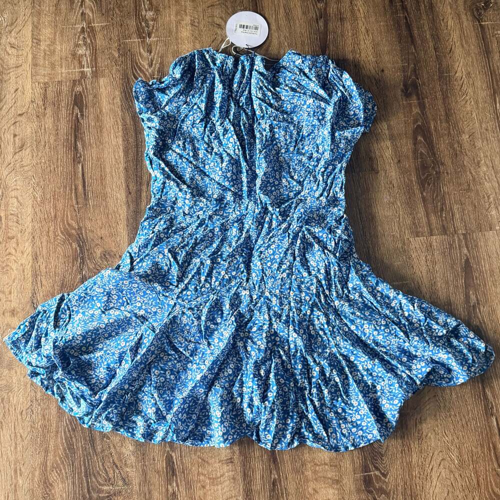 NWT Princess Polly The Sting Mini Dress Blue Size 8 - Picture 4 of 8
